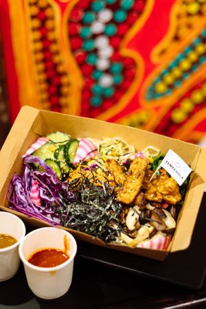 Bibimbap  at Nutsy Coffee Bar in Hong Kong Island