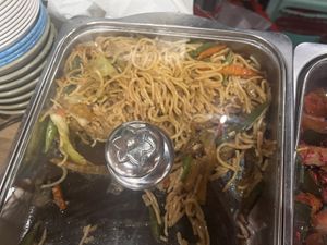 Vegetable pancit   at Nonie Villa's in Anda