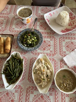   at Nonie Villa's in Anda