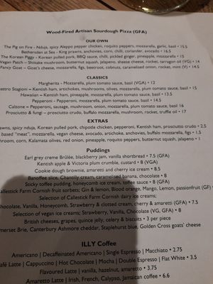 All labelled at The Pig & Sty in Ashford