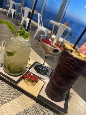   at Blue 17 Roof Top Restaurant & Bar in Lanzarote