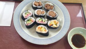 sushi at Prunus in Kyoto