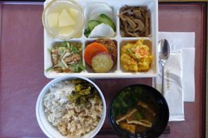 Nutritious and delicious macrobiotic set lunch!  at Prunus in Kyoto
