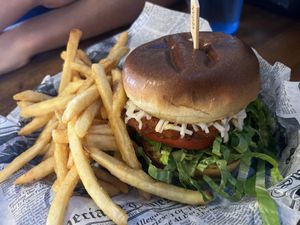 Chik sandwich  at Lil Beaver Brewery in Bloomington