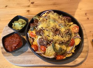loaded nachos  at Breakaway in Sint Geertruid