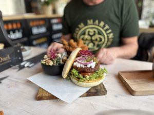 Spice burger   at Breakaway in Sint Geertruid