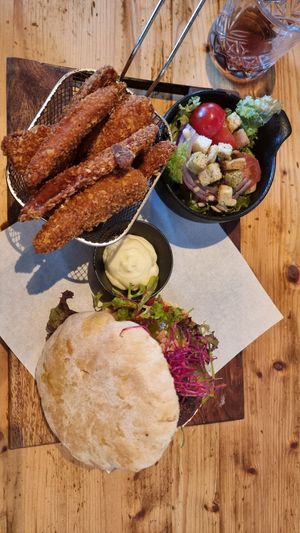 Classic burger at Breakaway in Sint Geertruid