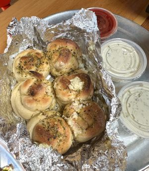 Garlic knots  at Sizzle Pie - Beaverton in Beaverton