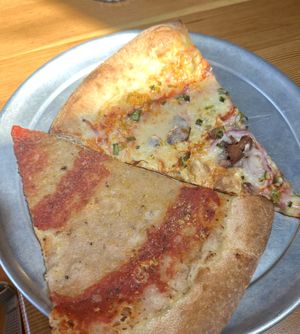 Pizza, yum  at Sizzle Pie - Beaverton in Beaverton
