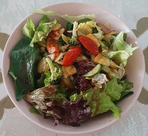 Fresh vegetable salad at Loving Hut - 10 khoroolol/10-р хороолол in Ulaanbaatar