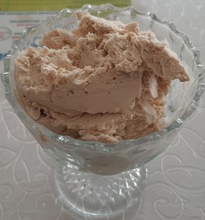 vegan ice-cream at Loving Hut - 10 khoroolol/10-р хороолол in Ulaanbaatar