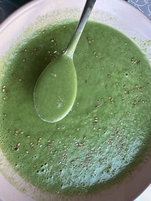 Spinach cream soup   at Loving Hut - 10 khoroolol/10-р хороолол in Ulaanbaatar