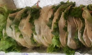 Food from "Vegan buffet" day at Loving Hut - 10 khoroolol/10-р хороолол in Ulaanbaatar