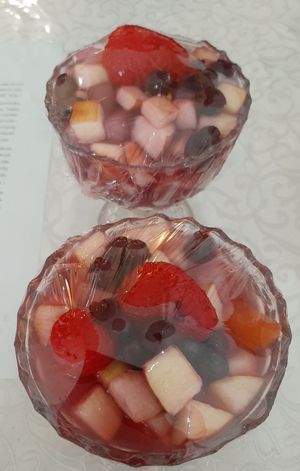 Food from "Vegan buffet" day at Loving Hut - 10 khoroolol/10-р хороолол in Ulaanbaatar