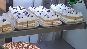 Food from "Vegan buffet" day at Loving Hut - 10 khoroolol/10-р хороолол in Ulaanbaatar