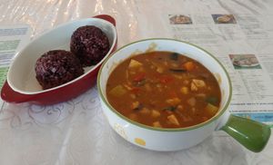 Curry at Loving Hut - 10 khoroolol/10-р хороолол in Ulaanbaatar