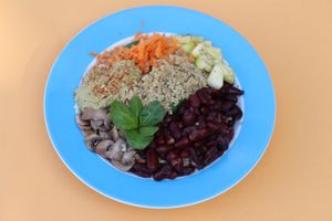 Proteinska Salata  at Zdravo Razum in Novi Sad