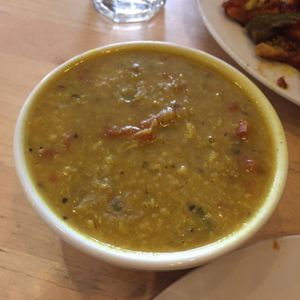 daal soup at Hari's Vegetarian in Haymarket