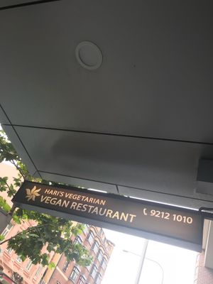 Not all vegan, but haves a lot of options for vegans at Hari's Vegetarian in Haymarket