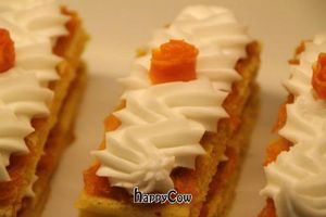 Carrot Cake at Hari's Vegetarian in Haymarket