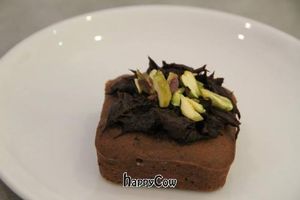 Chocolate Cake at Hari's Vegetarian in Haymarket