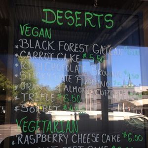 deserts at Hari's Vegetarian in Haymarket