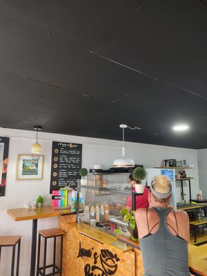 Restaurant at Luna's Bowls in Liberia