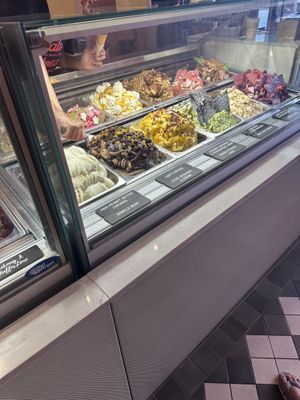 Dairy/vegetarian options   at Island Gelato Company - Mission Bay in Auckland