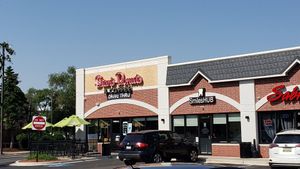 Exterior, June 2023. at Stan's Donuts & Coffee in Oakbrook Terrace
