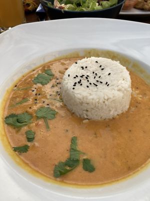 chickpea curry at Cafe Erde in Graz