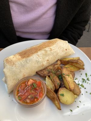 burrito at Cafe Erde in Graz