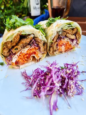 Gyros Wrap at Cafe Erde in Graz