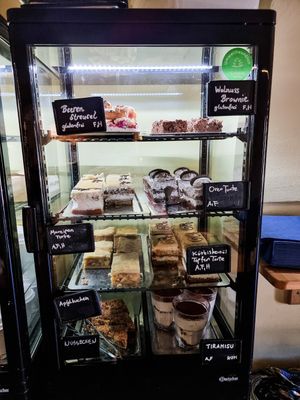 Cakes at Cafe Erde in Graz