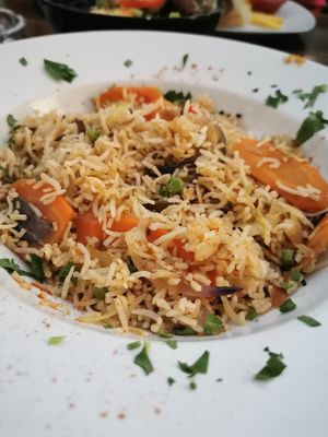 Nasi Goreng at Cafe Erde in Graz