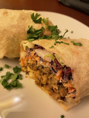 Gyros wrap  at Cafe Erde in Graz