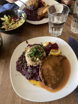 Veganes Martinigansl  at Cafe Erde in Graz