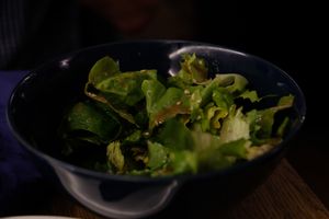 Salad at Cafe Erde in Graz