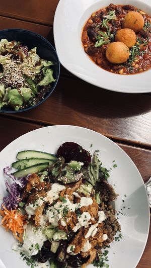 Nugget Salat  at Cafe Erde in Graz