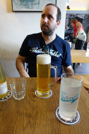 Beer, pedacola and love at Cafe Erde in Graz