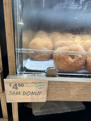 Vegan jam donut  at Rottnest Bakery in Rottnest Island