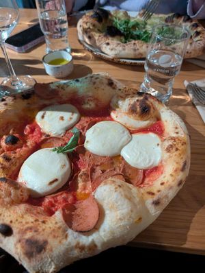 Vegane Salami at 60 Seconds to Napoli in Oberhausen