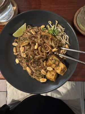 Pad Thai   at Terrestre Cocina Compasión in San Juan