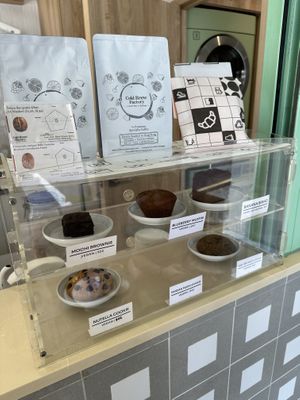 All bakery goods I das were vegan  at Clean in Hong Kong Island