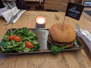 Cheeze Burger at SIGGIS v/gan coffee & co in Freising