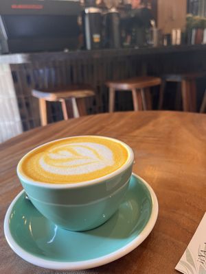 Golden Milk  at Muss Café in Oaxaca