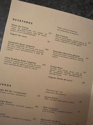   at Muss Café in Oaxaca