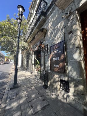   at Muss Café in Oaxaca