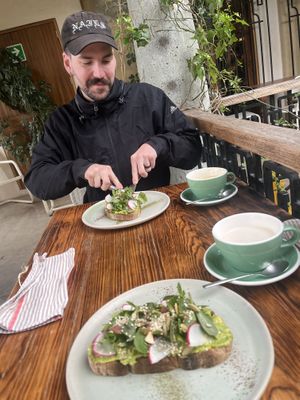 Vibes  at Muss Café in Oaxaca