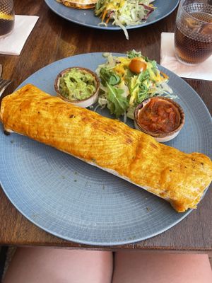 Vegetable burrito   at El Paso Cantina Mexicana y Cocktail Bar in Lisbon