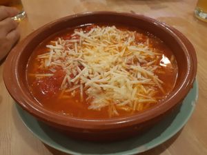 Pisto manchego  at La Oveja Negra in Madrid